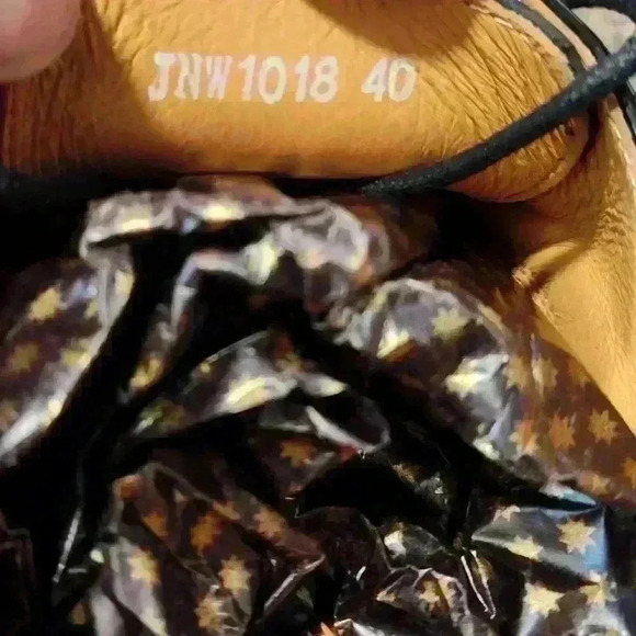 Jiniwu Vanguard Men's Black Leather Derby Shoes Size EU40 / US10 NWOB - Picture 6 of 9